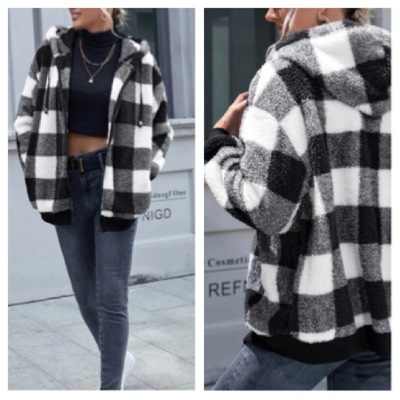 Fleece Hooded Jacket-TD