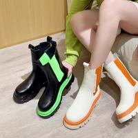 2022 New British Style Chimney Boots Women's Boots F5749 - Thumbnail 2