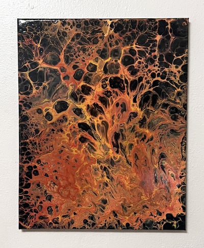 HEAVY LOAD - Original Painting On Canvas