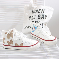 New original butterfly hand painted shoes - Thumbnail 3