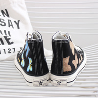 New original butterfly hand painted shoes - Thumbnail 7