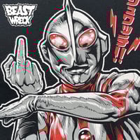 F.U.LTRAMAN (black) T-shirts - Thumbnail 2