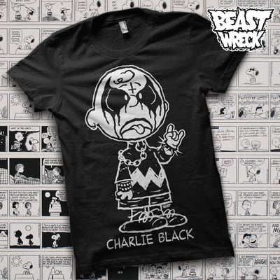 Charlie black t-shirt