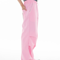 90'S DREAMY PINK WIDE LEG PANTS - Thumbnail 2
