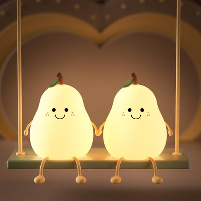 Cute Pear Night Light