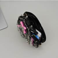 Gothic Cross Heart Bag - Thumbnail 4