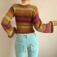 GRADIENT STRIPE SWEATER - Thumbnail 2