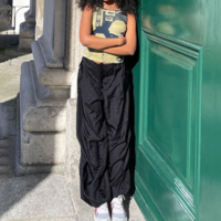 Free Shipping-NYLON CARGO JOGGER - Thumbnail 2