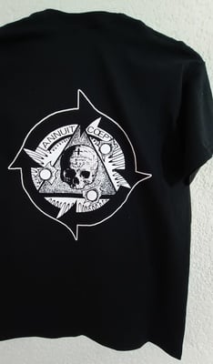 Brutal truth "extreme conditions demand extreme responses"  t-shirt (black)