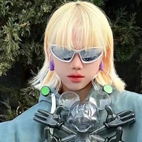 Free Shipping-CYBER Y2K SUNGLASSES - Thumbnail 1