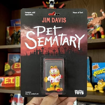 Garf cemetery figurine (ltd ed of 5)