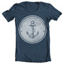 Anchor Shirt - Heather Navy-1
