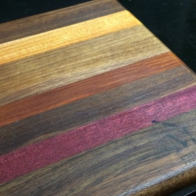 Wood cutting board
