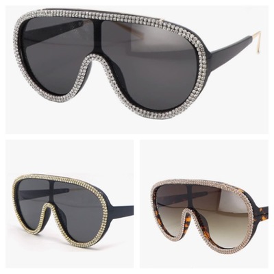 Rhinestone Sunglasses-TD