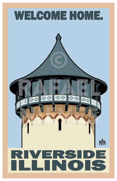 Welcome Home. Riverside Illinois