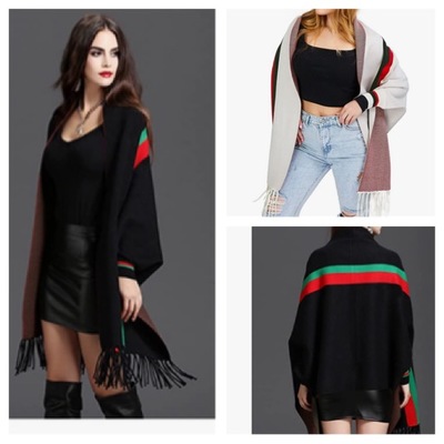 Stripe Accent Cardigan-TD