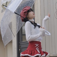 Winter Holiday Soft Plush Black Blue Red High Waist Short Skirt - Thumbnail 4