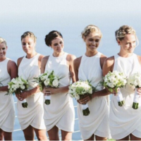 Strapless Bridesmaid Dresses for Wedding Party - Thumbnail 1