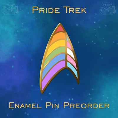 Pride trek pin