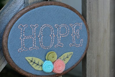 Hope in gray