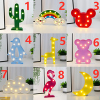 ins moon rainbow cloud room decoration princess shape led pendant light creative luminous night light dormitory decoration - Thumbnail 1