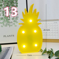 ins moon rainbow cloud room decoration princess shape led pendant light creative luminous night light dormitory decoration - Thumbnail 5