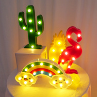 ins moon rainbow cloud room decoration princess shape led pendant light creative luminous night light dormitory decoration - Thumbnail 7