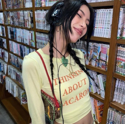 "THINKING ABOUT MACARONS LONG SLEEVE TEE