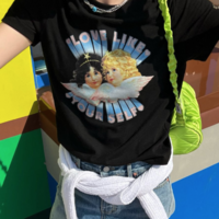 LOVE LIKE YOURSELF ANGELS TEE - Thumbnail 1