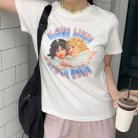 LOVE LIKE YOURSELF ANGELS TEE - Thumbnail 3