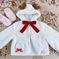 Christmas fleece antler coat - Thumbnail 1