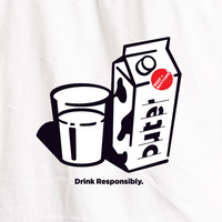 Milk Tee, White - Thumbnail 1