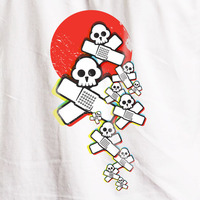 Skull Tee, White - Thumbnail 1