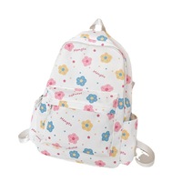 Korean ins cute cartoon printed backpack Japanese ulzzang college style cute girl schoolbag - Thumbnail 6