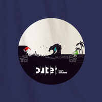 Rhythms Tee, Navy Blue - Thumbnail 1