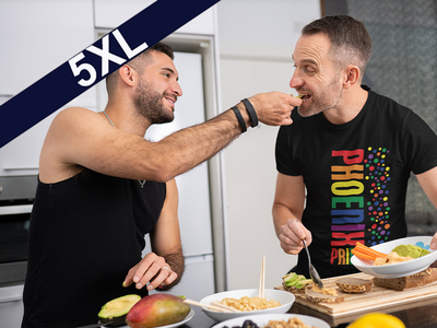 Phoenix Pride Pride Dots Unisex T-shirt