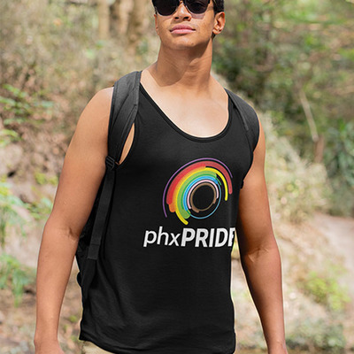 Phoenix pride logo official unisex tank top