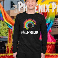 Phoenix Pride Logo Official Womens V-neck T-shirt - Thumbnail 5