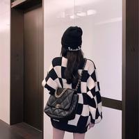Checkerboard Sweater - Thumbnail 5