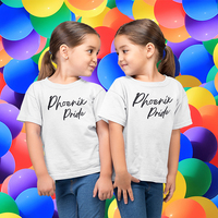 Phoenix Pride Toddler Baseball T-shirt - Thumbnail 1