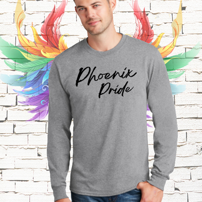 Phoenix pride athletic unisex long sleeve t-shirt - Thumbnail 4