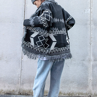 Free Shipping-VINTAGE ETHNIC CARDIGAN - Thumbnail 2