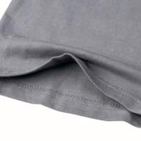 UNISEX LET'S BE FRIENDS T SHIRT IN GREY - Thumbnail 5