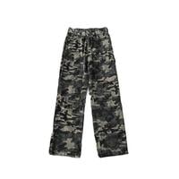 Camouflage Jeans Denim Pants - Thumbnail 4