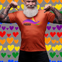 Rainbow Phoenix Lt Pink Hoodie - Thumbnail 6