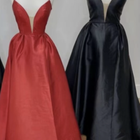 Simple Prom Dresses Sweetheart Slit Side - Thumbnail 1