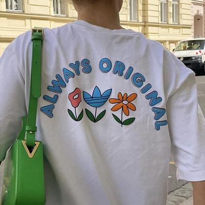 Always original flower print tee