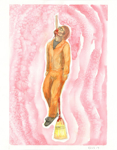 Cannibal Dahmercaust - Original Watercolor Painting