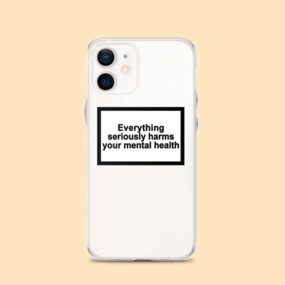 Mental health iphone case