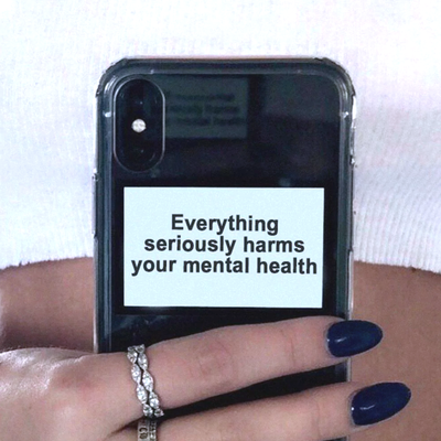 Mental health iphone case